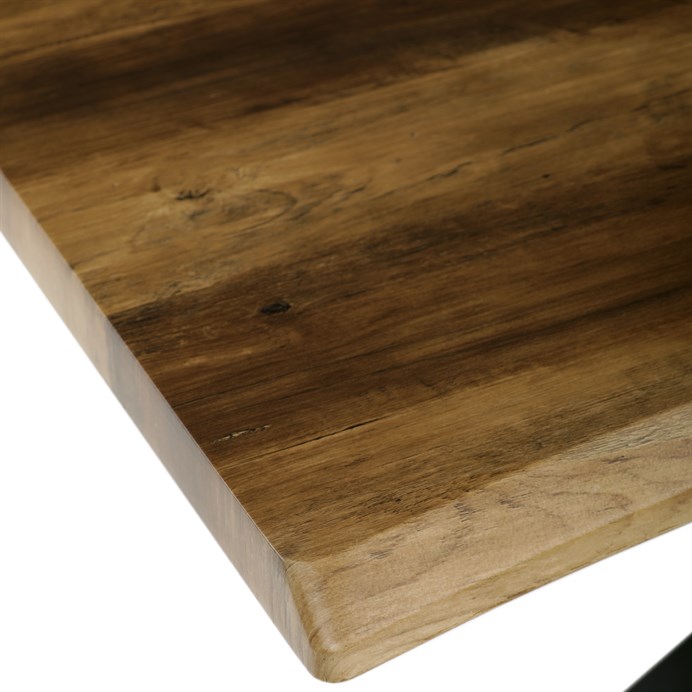 Jedálenský stôl 180x90cm, mdf, old wood, HT-F4618 OLW