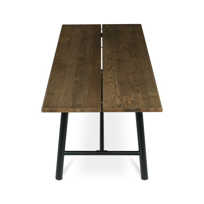 Jedálenský stôl 180x90cm, masív, orech, HT-T1818 WAL