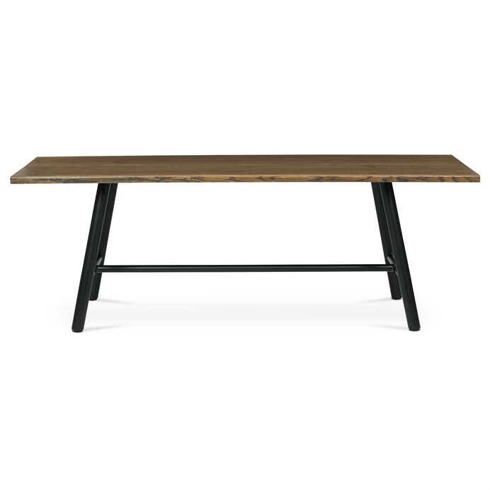 Jedálenský stôl 220x90cm, masív, orech, HT-T1822 WAL