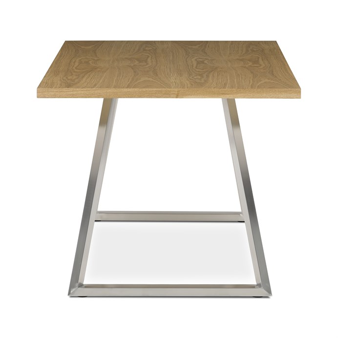 Jedálenský stôl 160x90cm, dyha, dub, HT-W1515 OAK