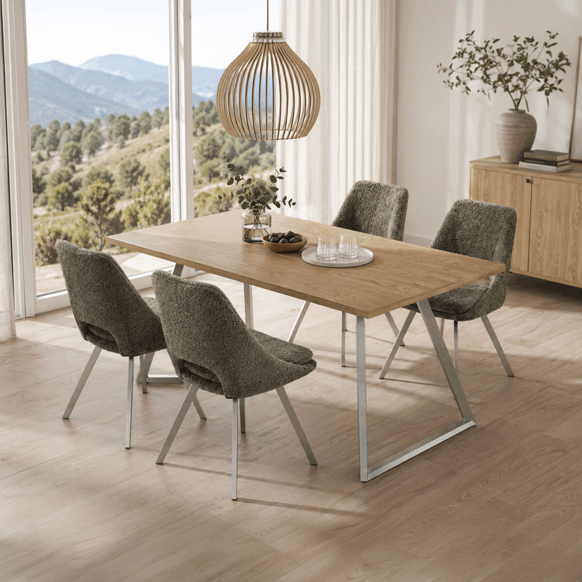 Jedálenský stôl HT-W1515 OAK
