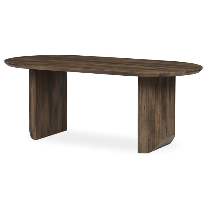 Jedálenský stôl 200x100cm, mdf, orech, HT-W1578 WAL