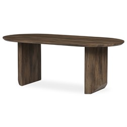 Stůl jídelní, 200x100x77 cm, MDF deska, 3D dekor ořech.