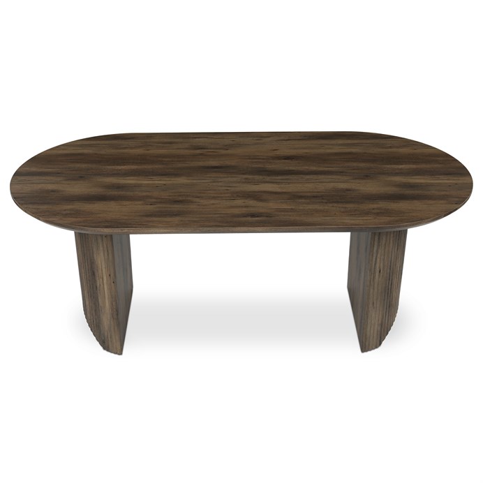 Jedálenský stôl 200x100cm, mdf, orech, HT-W1578 WAL