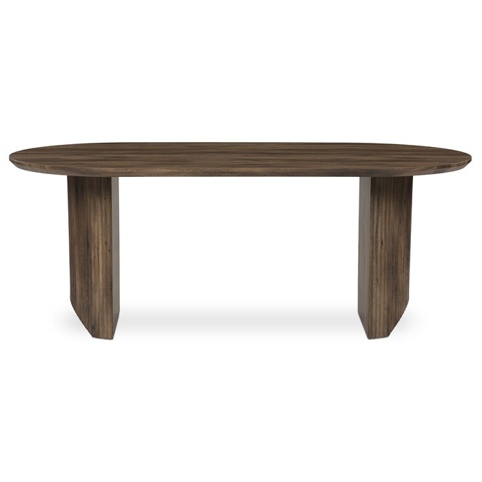 Jedálenský stôl 200x100cm, mdf, orech, HT-W1578 WAL