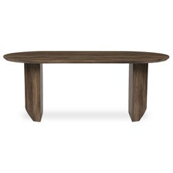 Stůl jídelní, 200x100x77 cm, MDF deska, 3D dekor ořech.