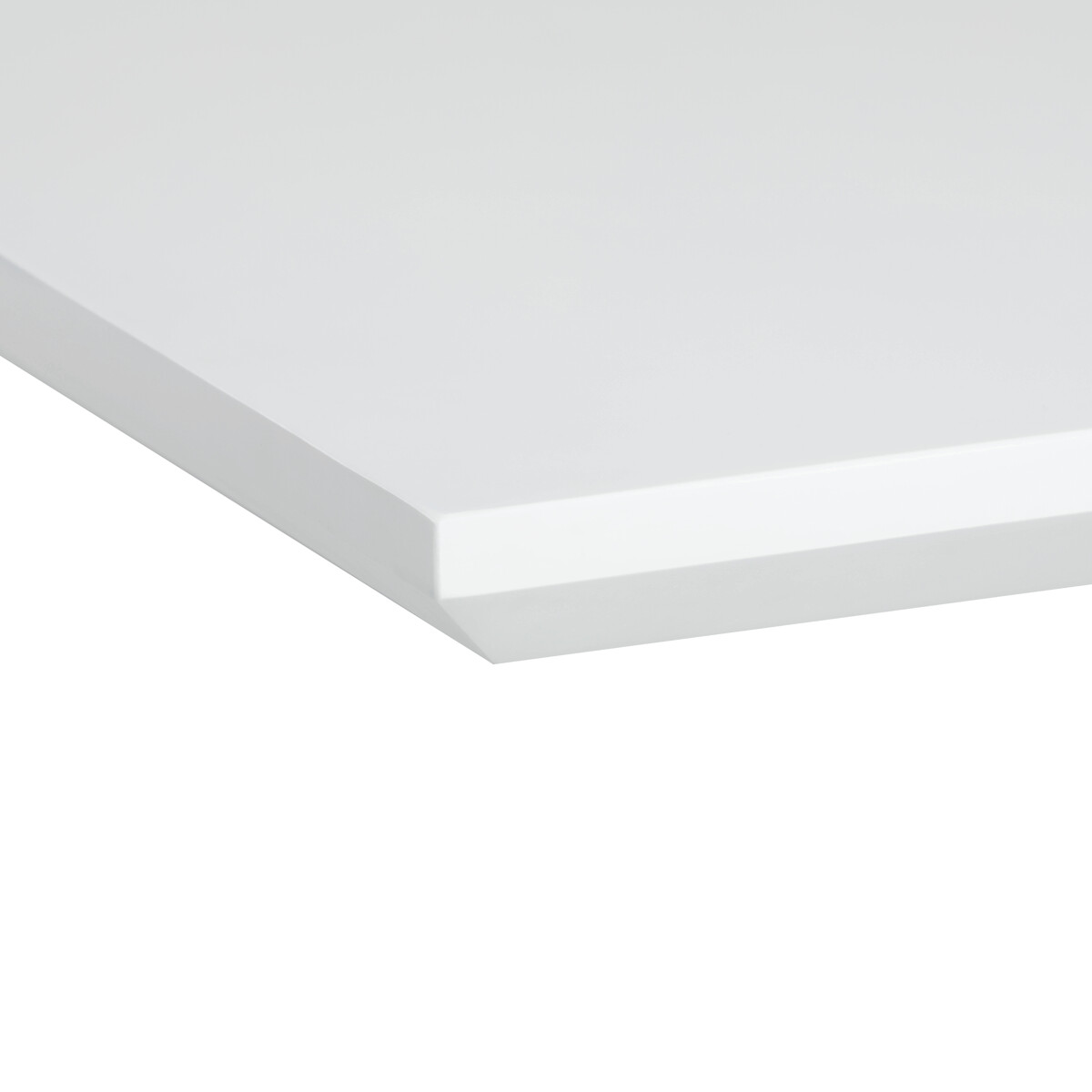 Rozkladací jedálenský stôl MDF/kov HT-W1630 WT Biela