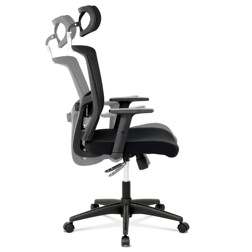 Kancelárska stolička  KA-B1013 BK