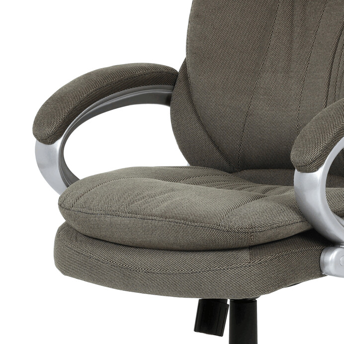 Kancelárska stolička, látka sivá KA-G198 GREY2