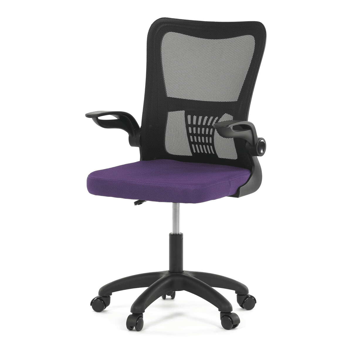 Detská pracovná stolička KA-K2006 GREY Fialová