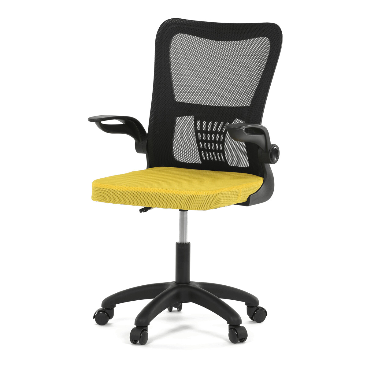 Detská pracovná stolička KA-K2006 GREY Žltá