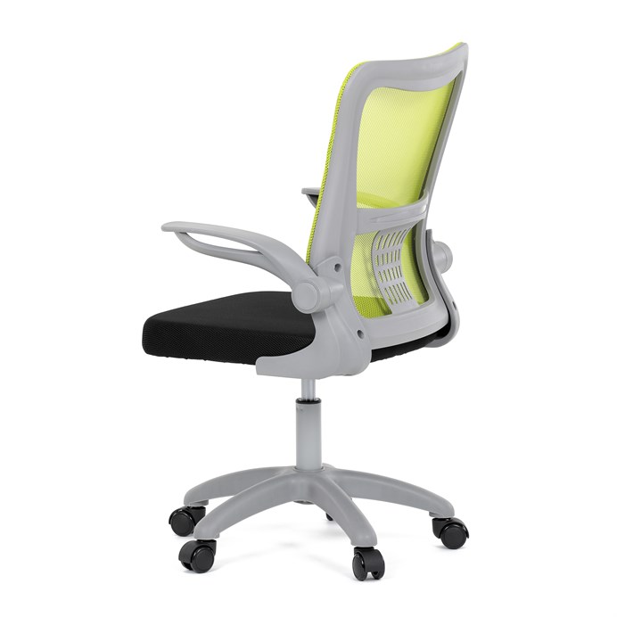 Detská stolička, výškovo nastaviteľná, zelená sieťovina, KA-K2008 GRN