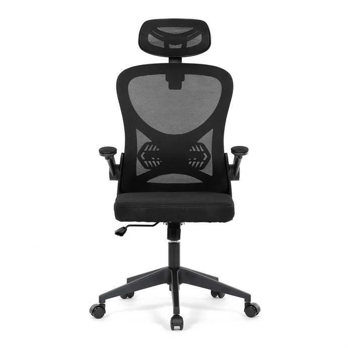 Kancelárska stolička, hojdací mechanizmus, čierna, KA-K2021 BK