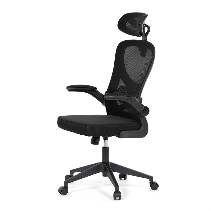 Kancelárska stolička, hojdací mechanizmus, čierna, KA-K2021 BK