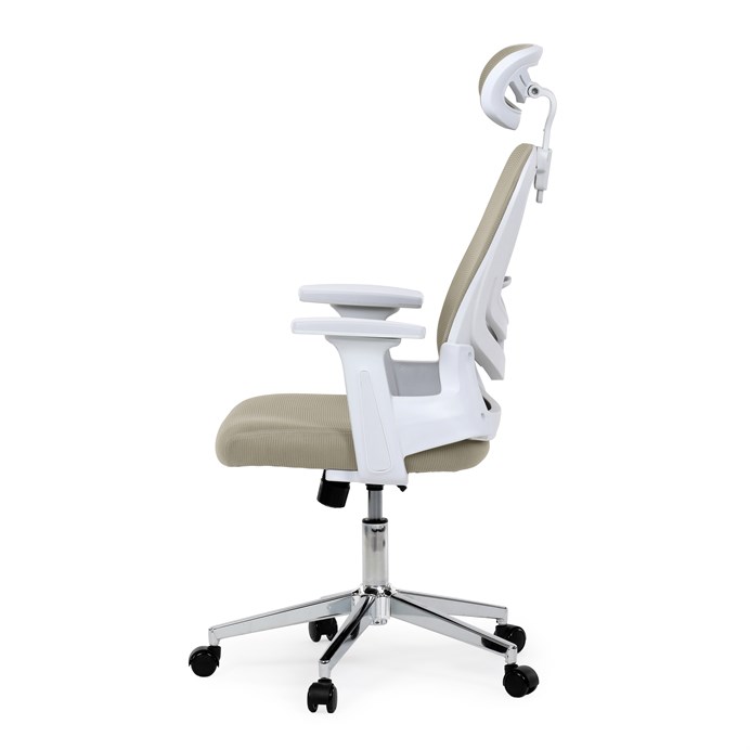 Kancelárska stolička, hojdací mechanizmus, béžová sieťovina, KA-K2031 BGE