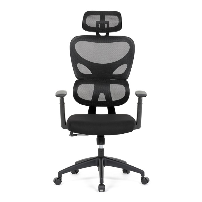 Kancelárska stolička, hojdací mechanizmus, čierna, KA-K2080 BK