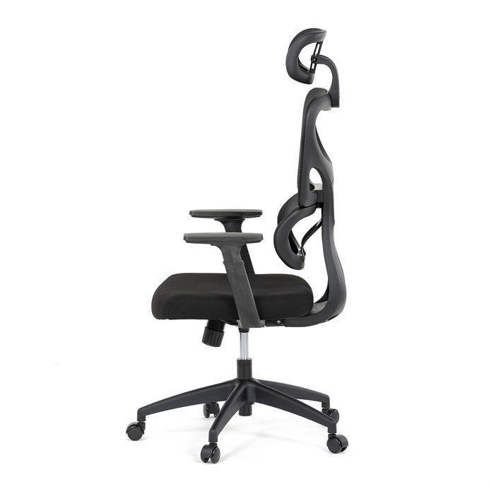 Kancelárska stolička, hojdací mechanizmus, čierna, KA-K2080 BK