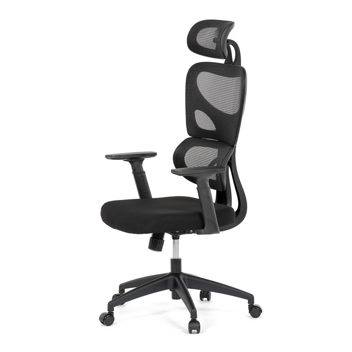 Kancelárska stolička, hojdací mechanizmus, čierna, KA-K2080 BK