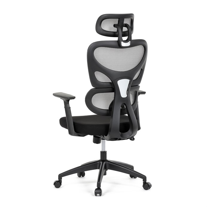 Kancelárska stolička, hojdací mechanizmus, sivá, KA-K2080 GREY