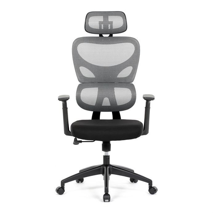 Kancelárska stolička, hojdací mechanizmus, sivá, KA-K2080 GREY