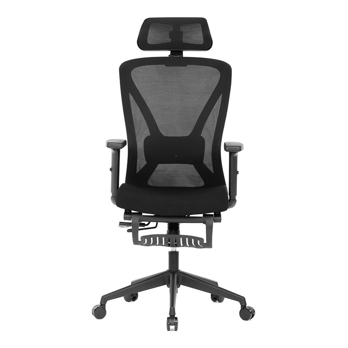 Kancelárska stolička, synchrónny mechanizmus, čierna sieťovina, KA-S257 BK