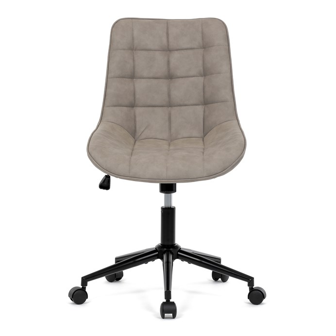 Pracovná stolička, výškovo nastaviteľná, béžová látka, KA-V3120 LAN3