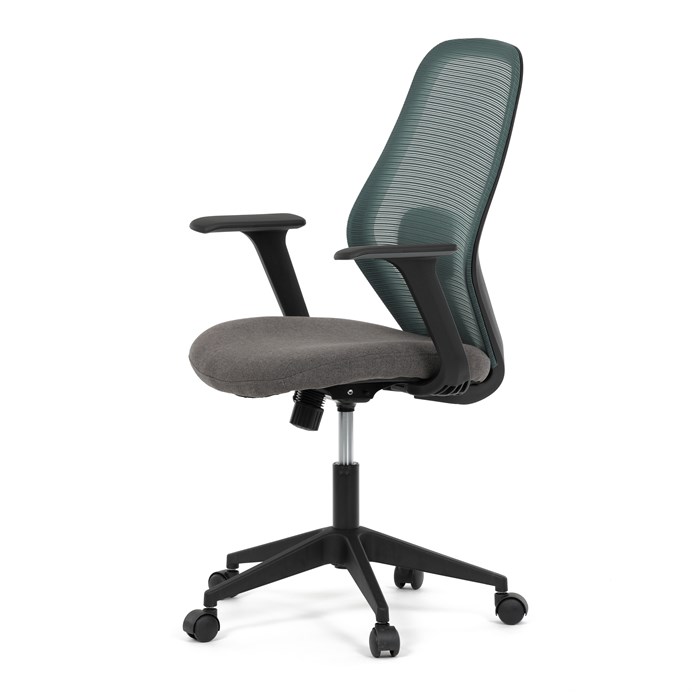 Kancelárska stolička, hojdací mechanizmus, zelená sieťovina, KA-V3149 GRN