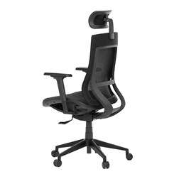 Kancelárske kreslo KA-W002 BK