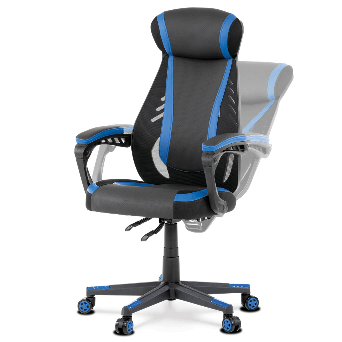 Kancelárska stolička KA-Y213 BLUE