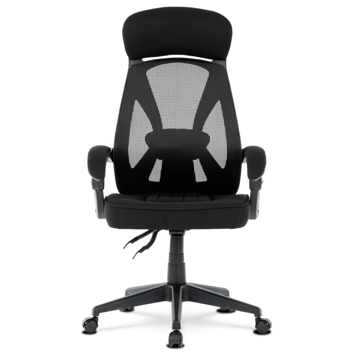 Kancelárska stolička, hojdací mechanizmus, čierna sieťovina, KA-Y309 BK