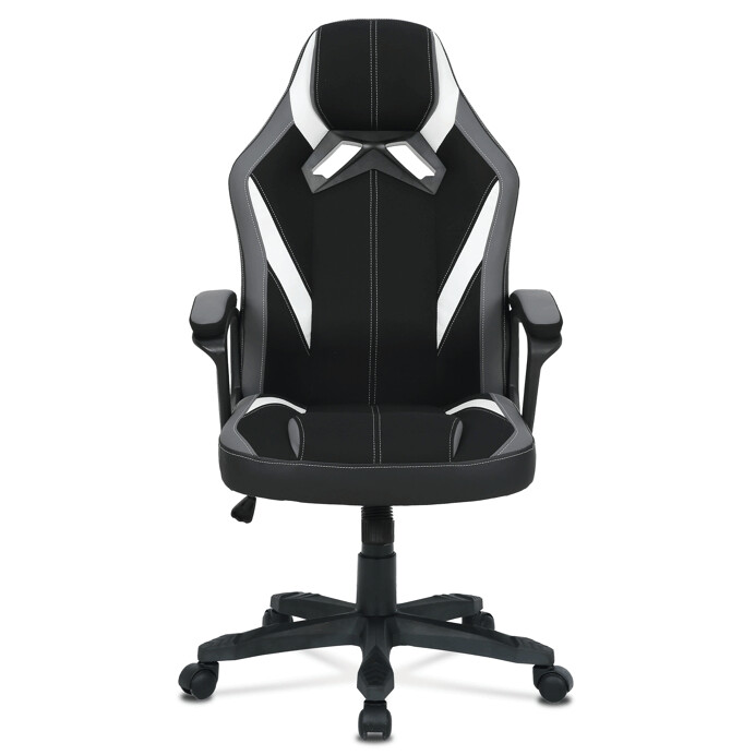 Kancelárska stolička šedá látka KA-Y326 GREY