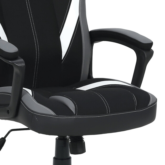 Kancelárska stolička šedá látka KA-Y326 GREY