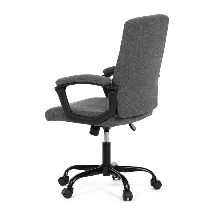 Kancelárske kreslo, hojdací mechanizmus, šedá látka, KA-Y391 GREY2