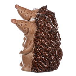 Ježek keramický, mix 2 druhů, zahradní dekorace. Cena za 1ks.