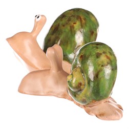 Šnek - keramická dekorace, mix 2 druhů, cena za 1 ks