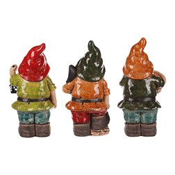 Trpaslík - keramika, mix 3 druhů, cena za 1 ks