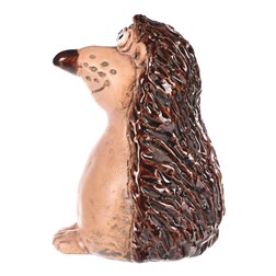 Ježek - zahradní ozdoba na plot, keramika