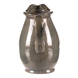 Váza keramická - tvar džbán, střední, barva šedá