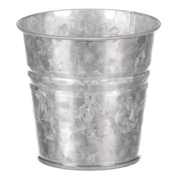 Obal kovový, zinková barva.