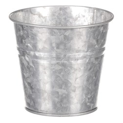 Obal kovový, zinková barva.