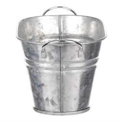 Truhlík kovový, zinková barva.