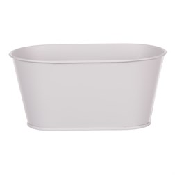 Truhlík kovový, šedivá barva.