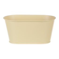 Truhlík kovový, žlutá barva s máky.