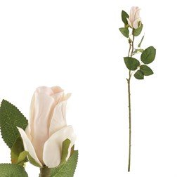 Ruža - umelá rezaná kvetina, farba marhuľová