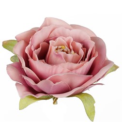 Růže - umělý květ, barva fialová, cena za balení (12 ks)