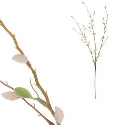 Kočičky - umělá větev.