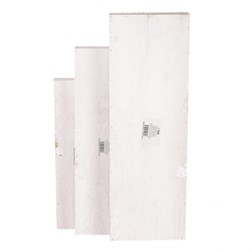 Tác dřevěný, obdélník. Cena za 1 sadu (3ks).