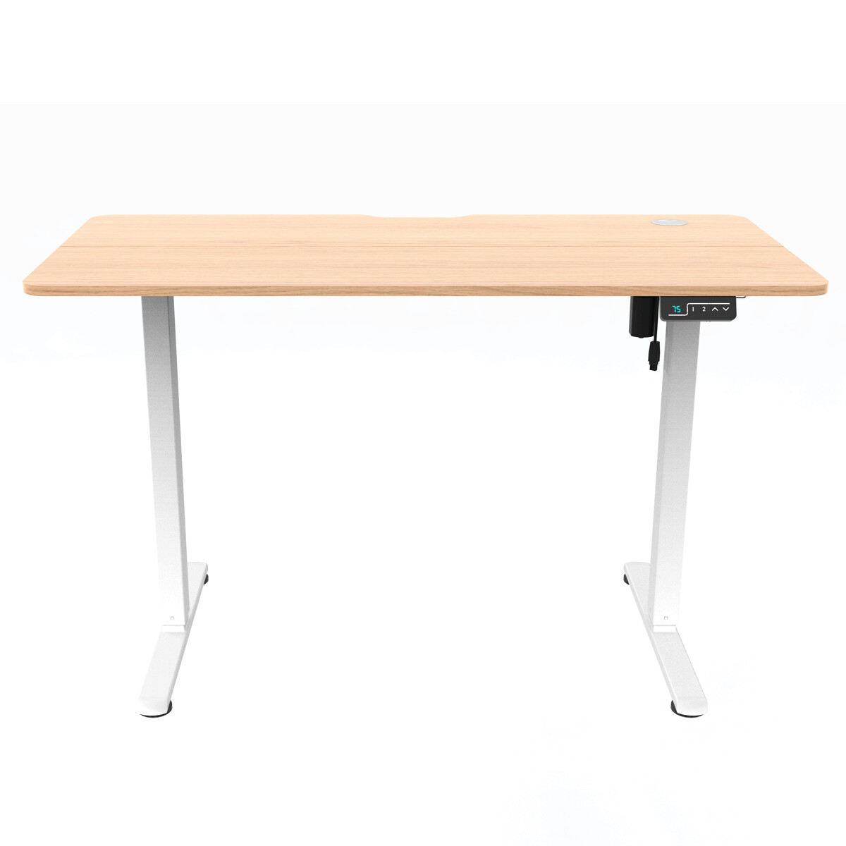 PC stôl, elektrické nastavenie výšky, 120x60cm LT-H2210 BK