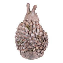 Šnek - zahradní dekorace, magnesium, barva šedá