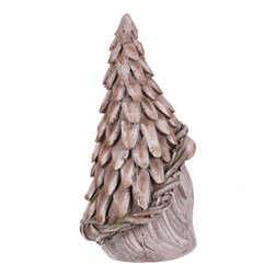 Hlava trpaslíka - zahradní dekorace, magnesium, šedá